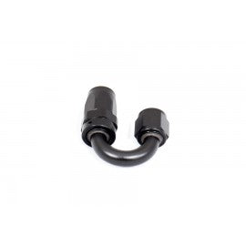 BTR AN Fitting 180° -6AN Hose End Black