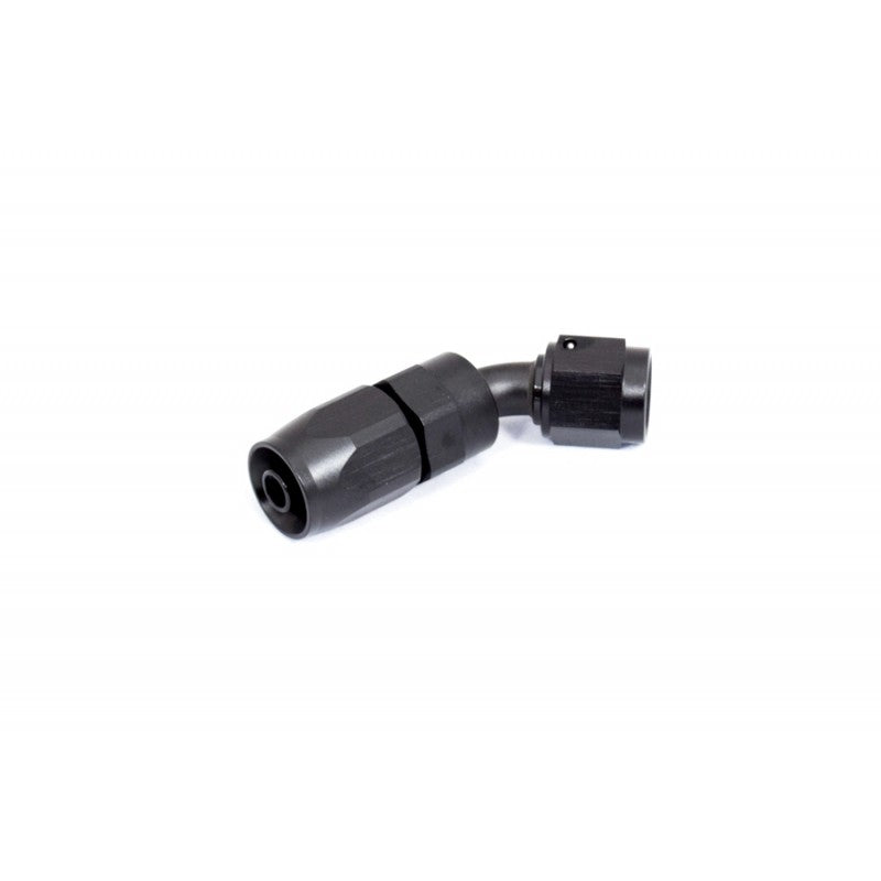 BTR AN Fitting 45° -6AN Hose End Black