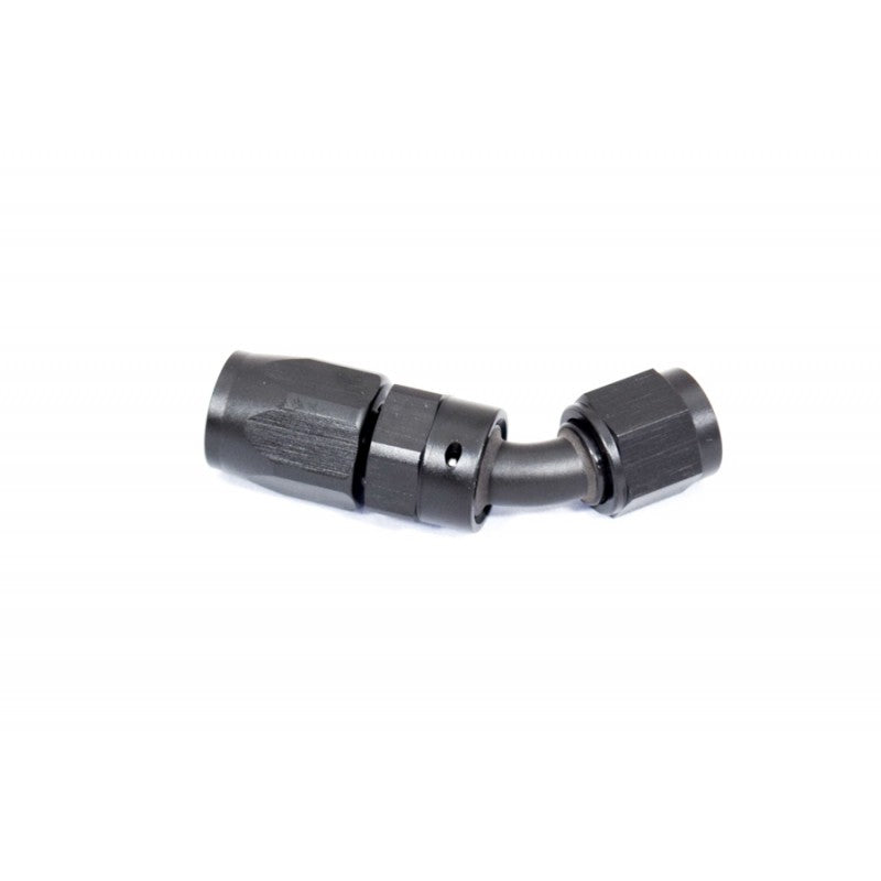 BTR AN Fitting 45° -6AN Hose End Black