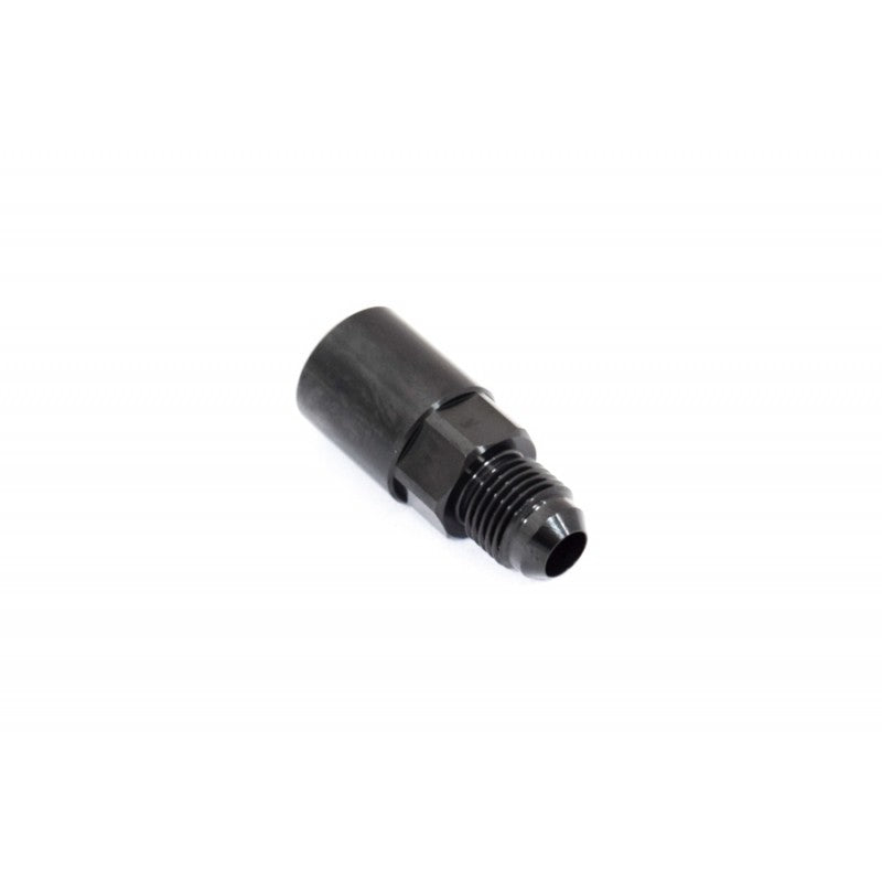 BTR Quick Connect Fitting 5/16" Quick Connect to -6AN Male Black