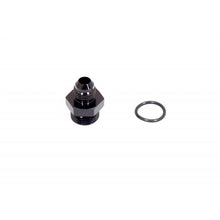 Cargar imagen en el visor de la galería, Adaptador BTR AN a ORB, conector -8 ORB a -6AN, color negro