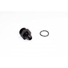 Cargar imagen en el visor de la galería, Adaptador BTR AN a ORB, conector -8 ORB a -6AN, color negro