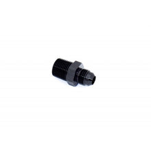 Cargar imagen en el visor de la galería, Adaptador BTR AN -6AN a 1/2&quot; NPT negro