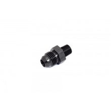 Cargar imagen en el visor de la galería, Adaptador BTR AN -6AN a 1/8&quot; NPT Negro