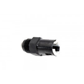 BTR Quick Connect Fitting 3/8" Quick Connect to -6AN Male Black