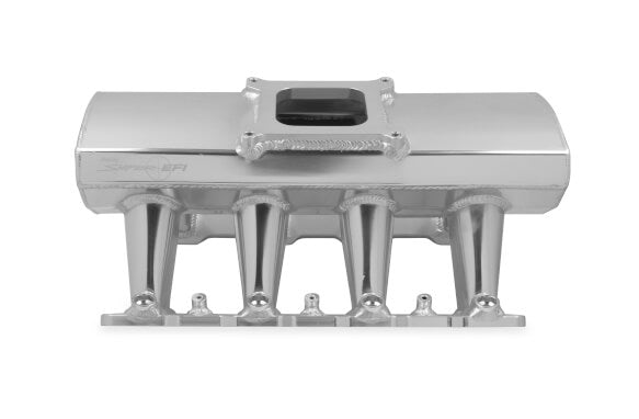 Holley LS1 LS2 Single Plane 4150 Sniper Sheet Metal EFI Intake Manifold Polished