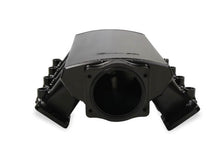 Cargar imagen en el visor de la galería, Colector de admisión EFI de chapa metálica de perfil bajo Holley LS3 92 mm Sniper, color negro