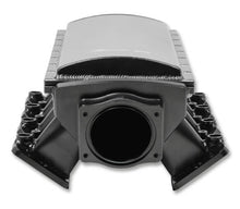 Cargar imagen en el visor de la galería, Colector de admisión fabricado con EFI de 90 mm Holley LS1 LS2 Sniper Race Series, color negro