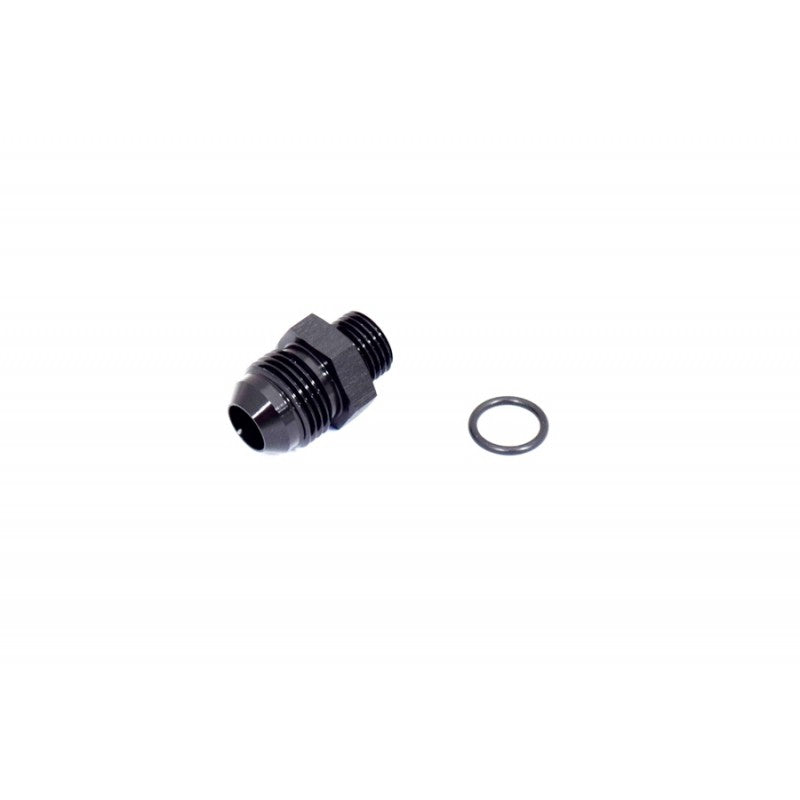 Adaptador BTR AN a ORB, conector -6 ORB a -8AN, color negro