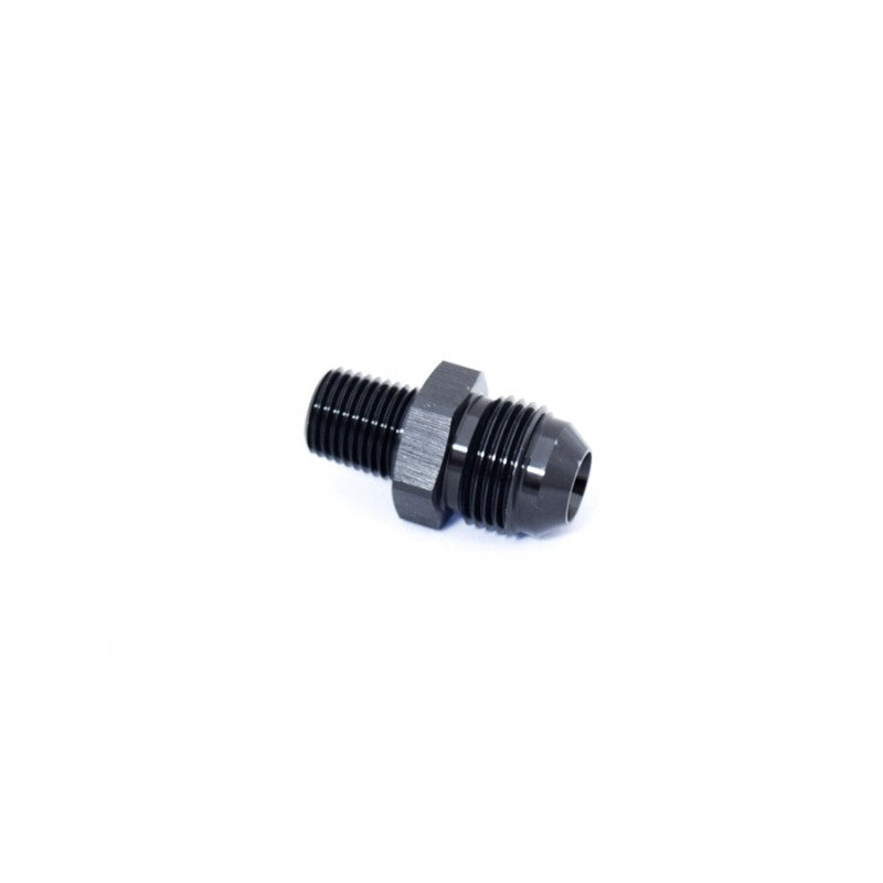 BTR AN Adapter Fitting -8AN TO 1/4" NPT Black