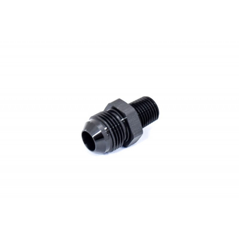 BTR AN Adapter Fitting -8AN TO 1/4" NPT Black