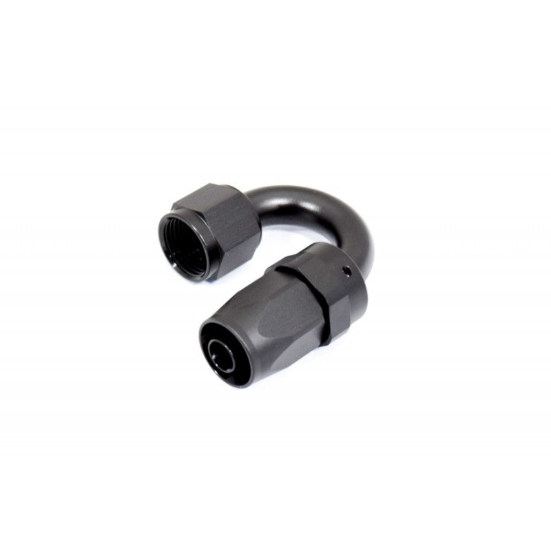 BTR AN Fitting 180° -8AN Hose End Black