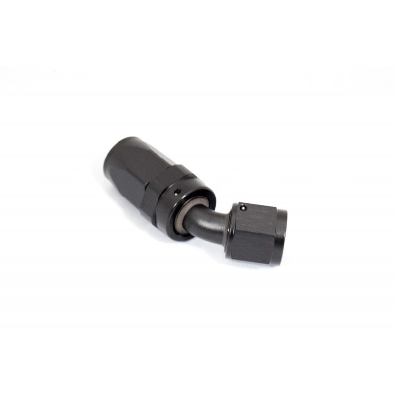 BTR AN Fitting 45° -8AN Hose End Black