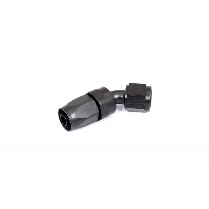 BTR AN Fitting 45° -8AN Hose End Black