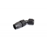 BTR AN Fitting 45° -8AN Hose End Black