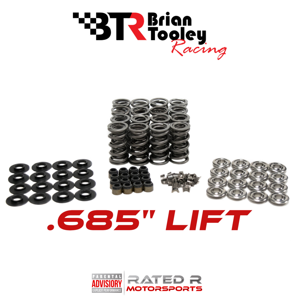 BTR LS .685" High Lift Dual Valve Spring Complete Kit