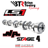 Árbol de levas de etapa 4 de aspiración natural para GM LS1 de Brian Tooley Racing