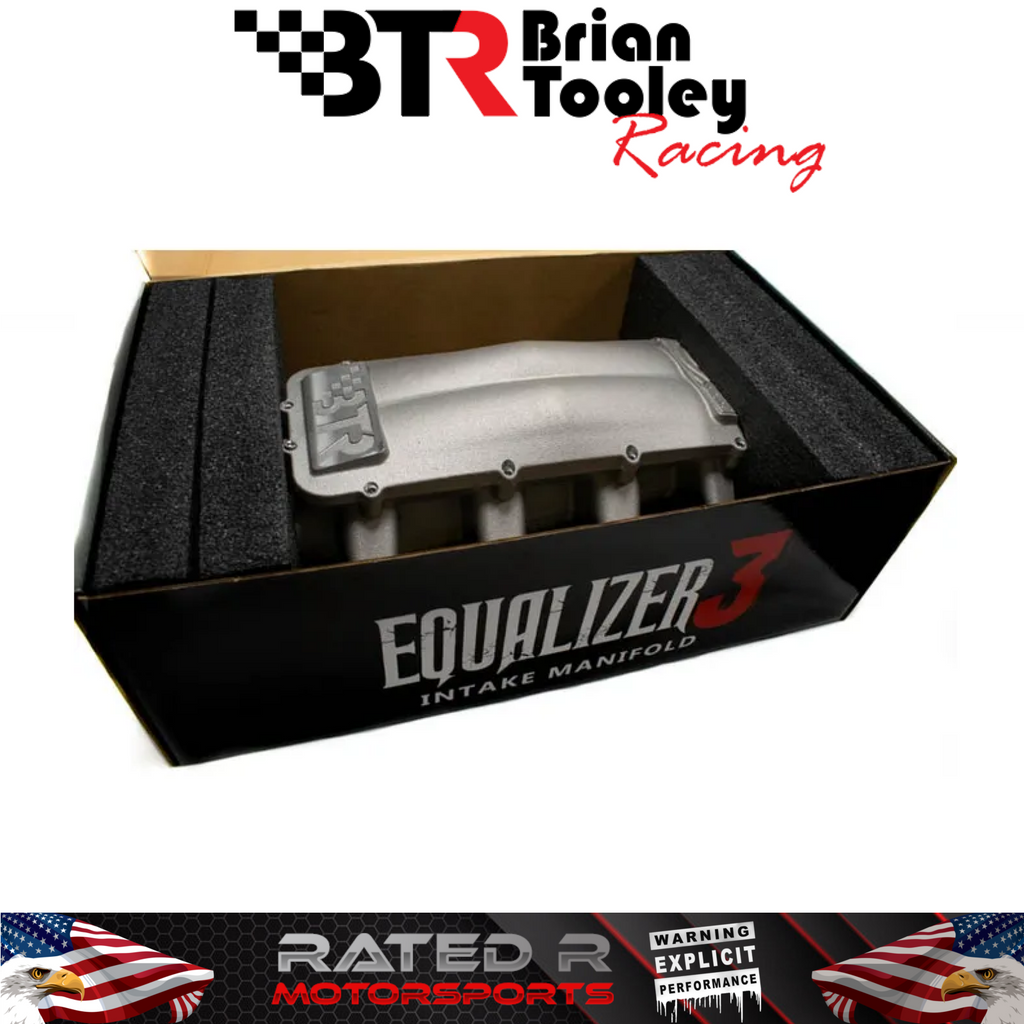 BTR LS3 L99 L76 L93 Equalizer 3 EFI LS Rectangle Port Intake Manifold Satin