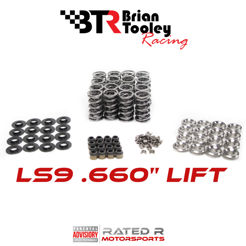 BTR LS9 .660" Lift Platinum Dual Valve Spring Complete Kit