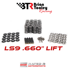 Load image into Gallery viewer, BTR LS9 .660&quot; Lift Platinum Dual Valve Spring Complete Kit