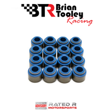 Load image into Gallery viewer, BTR LS Blue Valve Stem Seals For Valve Springs Set of 16