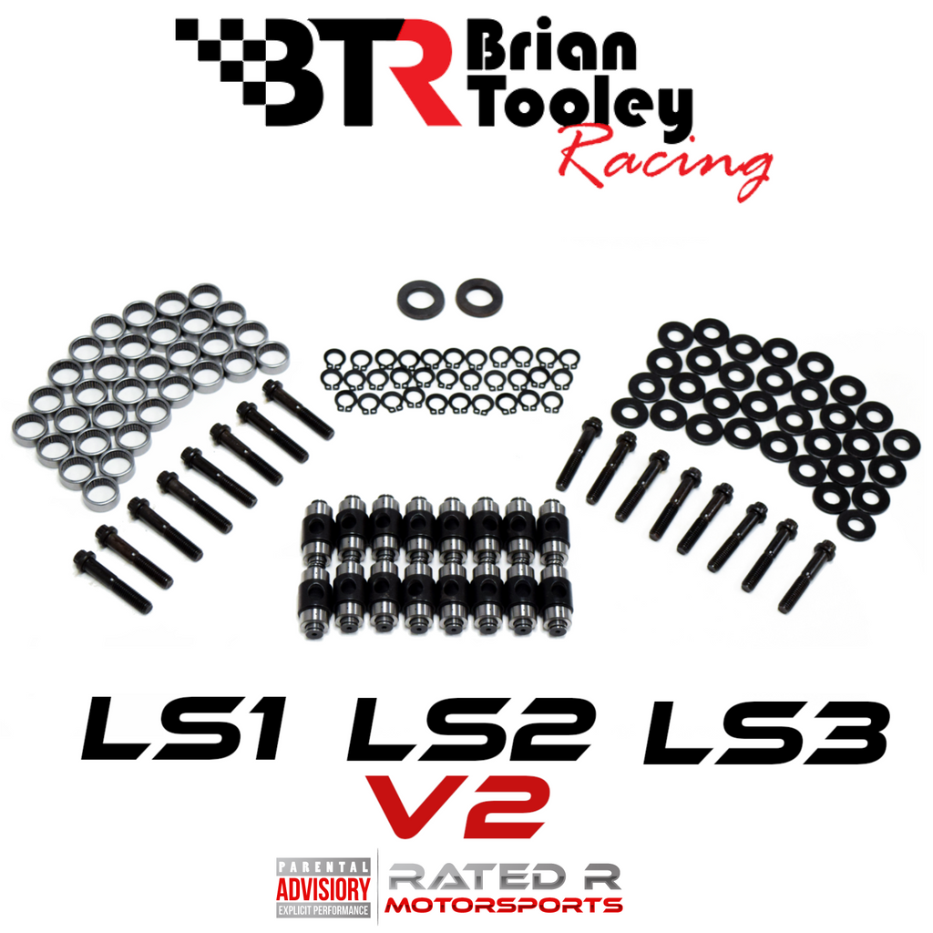 Kit de muñón de balancín V2 para GM LS1 LS2 LS3 de Brian Tooley Racing 