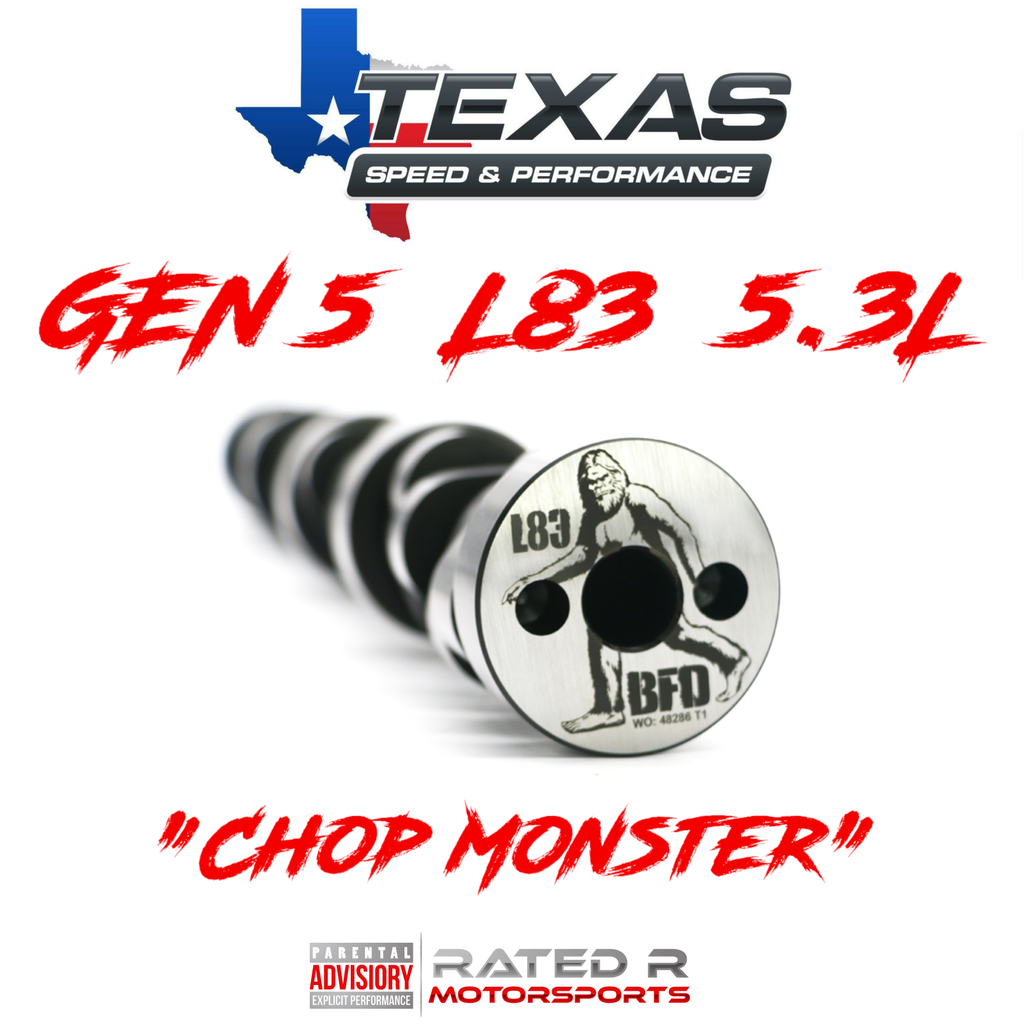 Texas Speed Gen 5 L83 5.3L B.F.D Chop Monster Camshaft