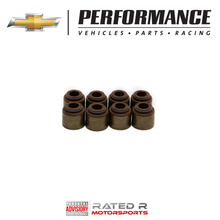 Load image into Gallery viewer, GM LS Exhaust Valve Stem Seals For Valve Springs Set of 8