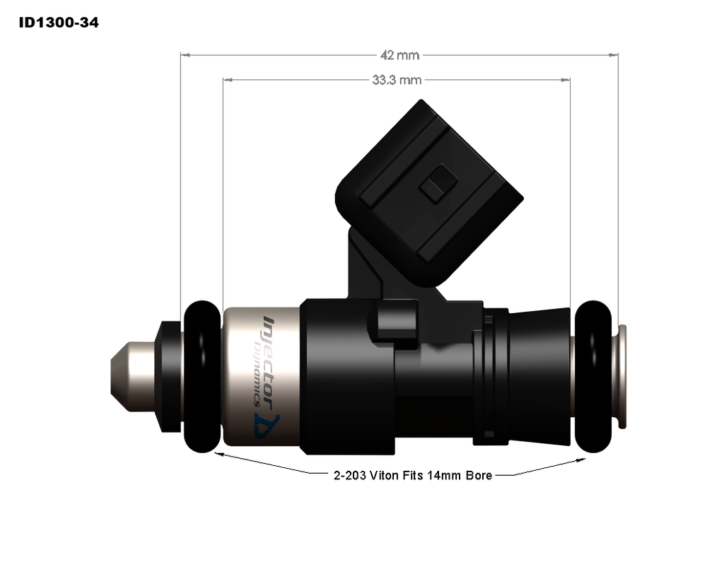 Inyectores de combustible Injector Dynamics LS3 LS7 L99 LSA 1300cc