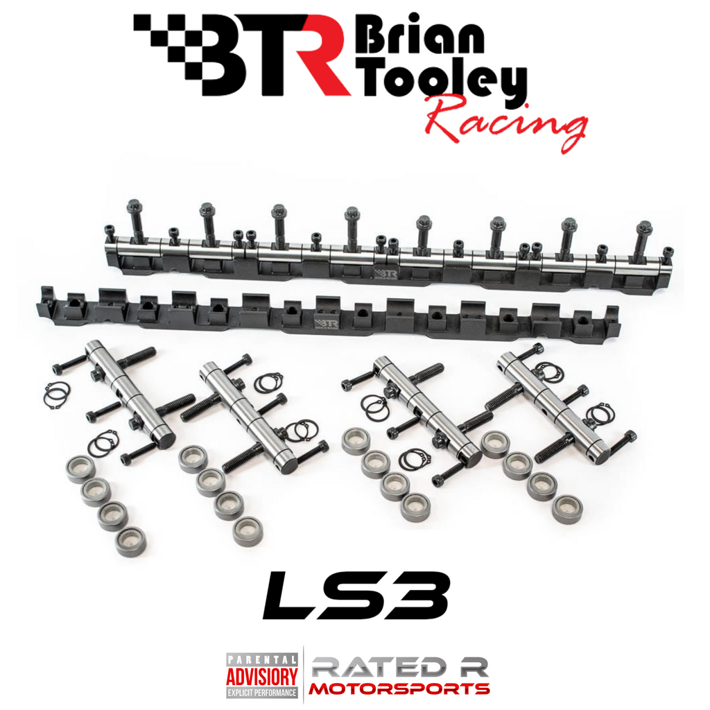 Brian Tooley Racing GM LS3 Shaft Mount Rocker Kit For OEM Rocker Arms