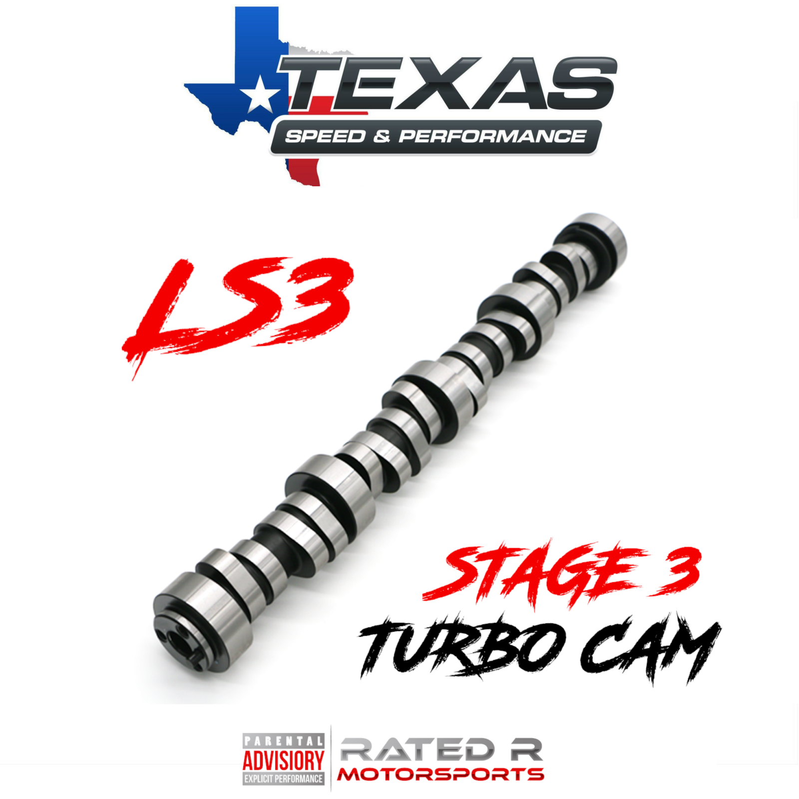 Texas Speed GM LS3 Turbo Stage 3 Camshaft