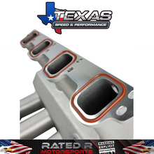 Cargar imagen en el visor de la galería, Colector de admisión e inyección Texas Speed ​​Titan LR-T Long Runner de 102 mm con puerto LTx