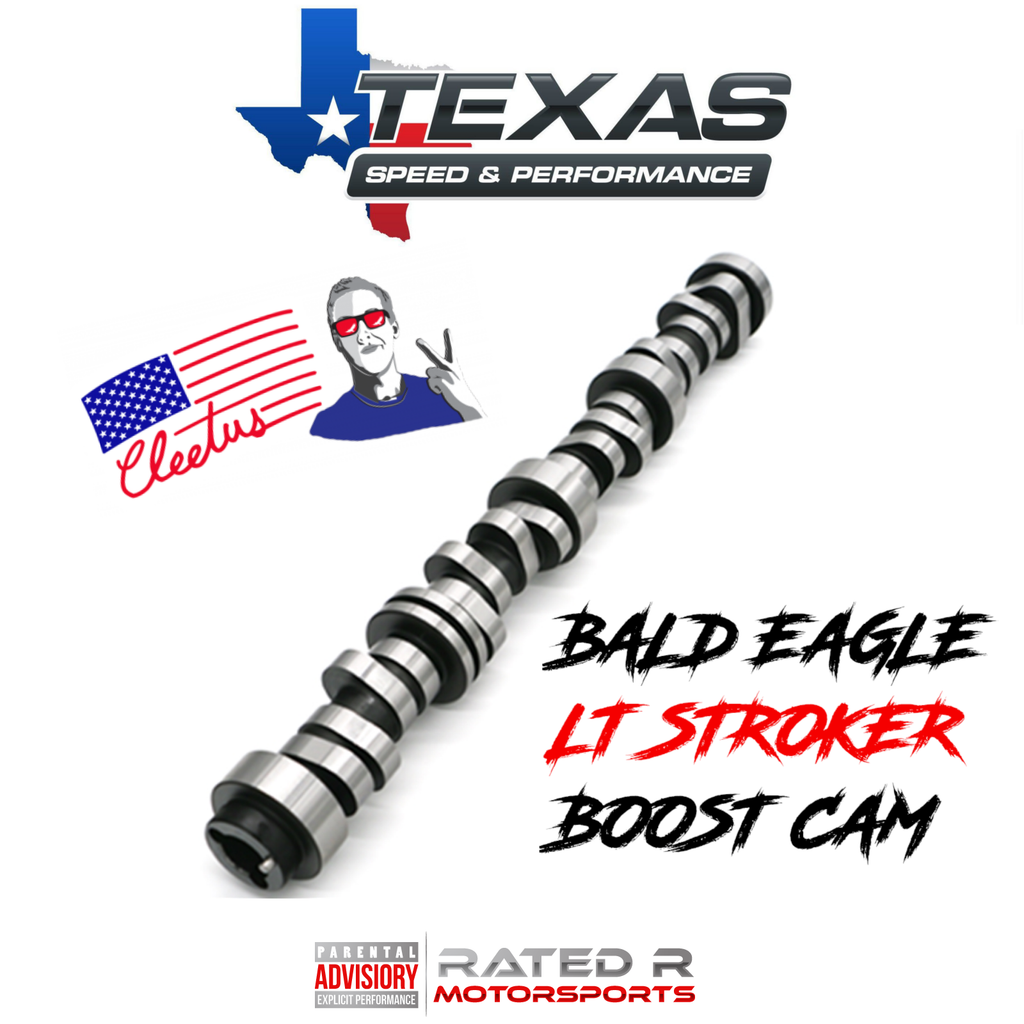 Árbol de levas de refuerzo para motor de carrera Texas Speed ​​Cleetus McFarland Bald Eagle Gen 5 LT