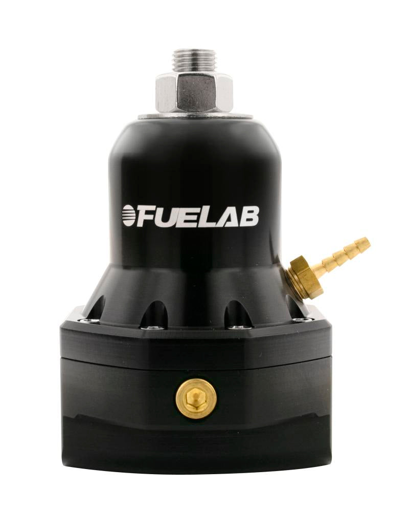 Regulador de presión de combustible EFI de flujo máximo con asiento de 1/2" Fuelab serie 565 (25-65 psi)