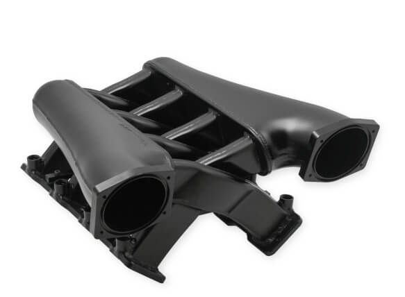 Holley LS3 Sniper Dual Plenum 92mm EFI Fabricated Intake Manifold Blac ...