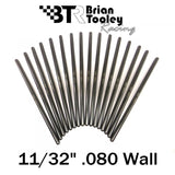 BTR GM LS Hardened Pushrod Set 11/32 Diameter .080 Wall