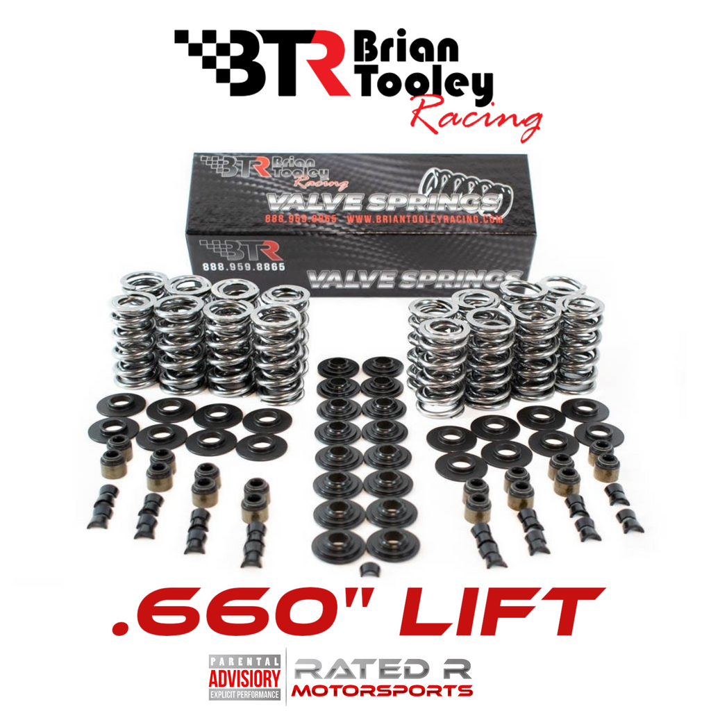 BTR LS .660" Lift Platinum Dual Valve Spring Complete Kit