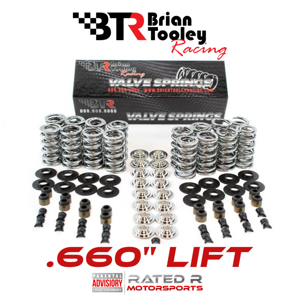 BTR LS .660" Lift Platinum Dual Valve Spring Complete Kit