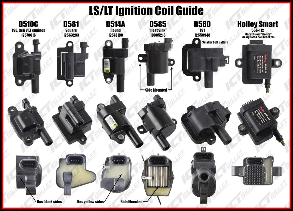 AC Delco OEM GM LS D510C Ignition Coils