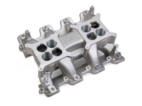 Holley LS3 2 x 4 Dual Plane EFI Intake Manifold Satin