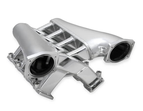 Holley LS3 Sniper Dual Plenum 92mm EFI Fabricated Intake Manifold Polished