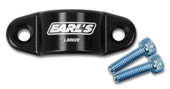 Placa de bloqueo de enfriador de aceite Earls GM LS con puerto NPT de 1/8"