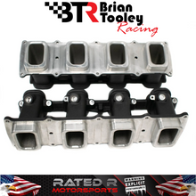 Load image into Gallery viewer, BTR LS7 Trinity EFI LS Raised Rectangle Port Intake Manifold Black