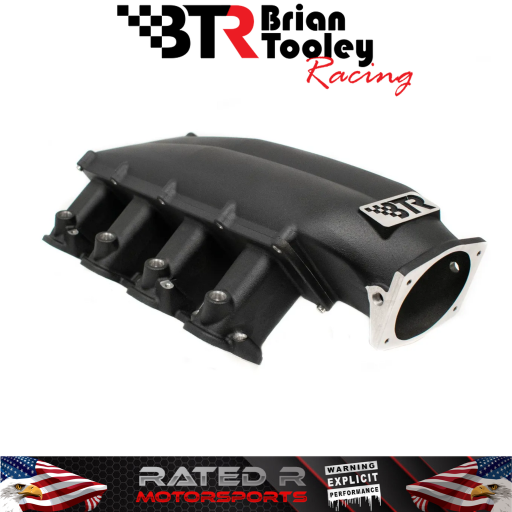 BTR LS7 Trinity EFI LS Raised Rectangle Port Intake Manifold Black