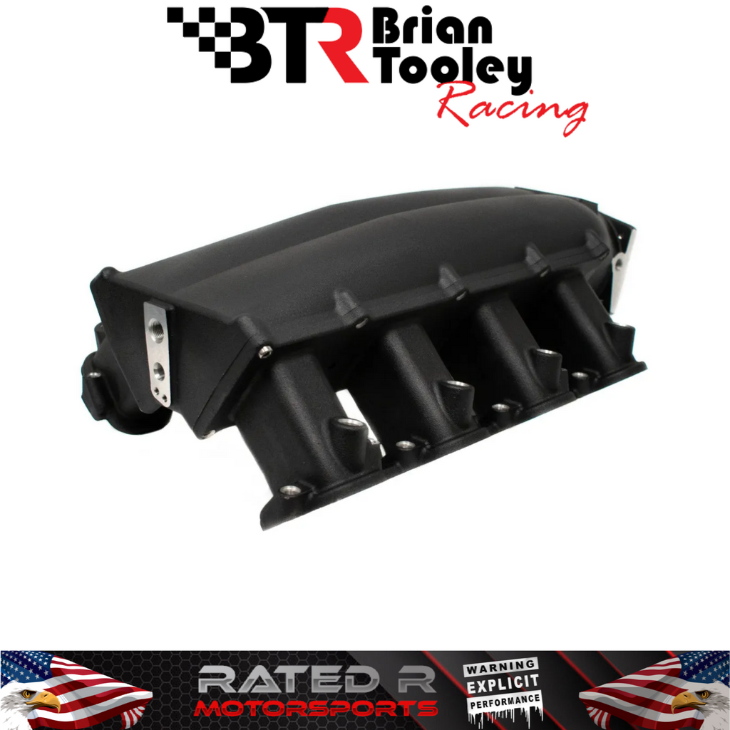 BTR LS7 Trinity EFI LS Raised Rectangle Port Intake Manifold Black