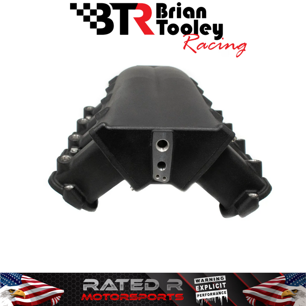 BTR LS7 Trinity EFI LS Raised Rectangle Port Intake Manifold Black