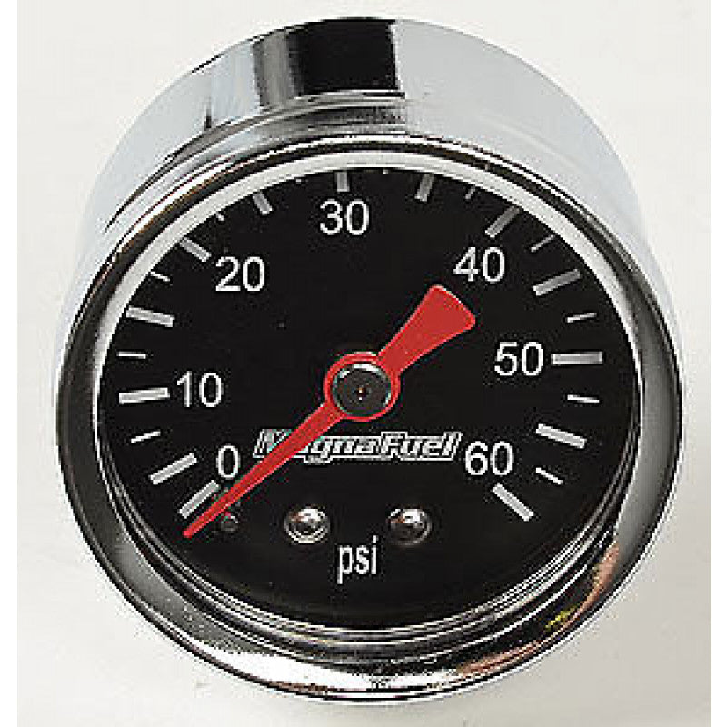 Magnafuel 0-60psi Fuel Pressure Gauge (black) – Rated R Motorsports Inc