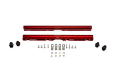 Load image into Gallery viewer, Fast Billet Fuel Rail Kit for LSx 92mm Intake Manifold Red