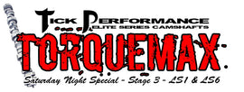 Árbol de levas LS1 LS6 de Tick Performance SNS Torque-Max Stage 3