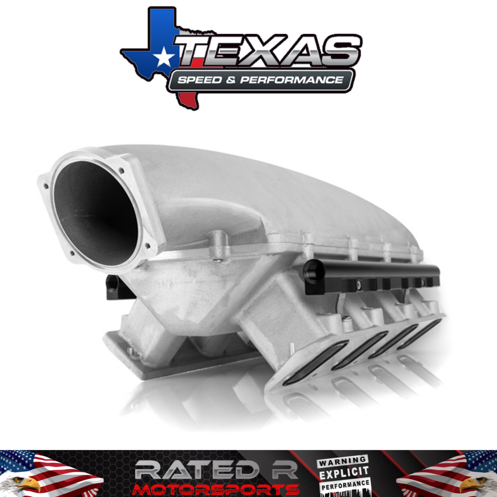 Colector de admisión de puerto rectangular LS7 de 102 mm para modelos Texas Speed ​​Titan SR-7 Short Runner